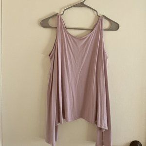 Hollister Violet Long Sleeve Blouse